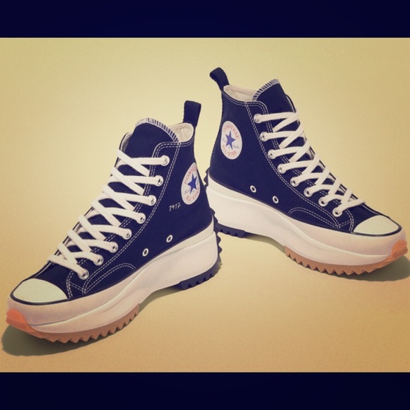 converse run star hike blue